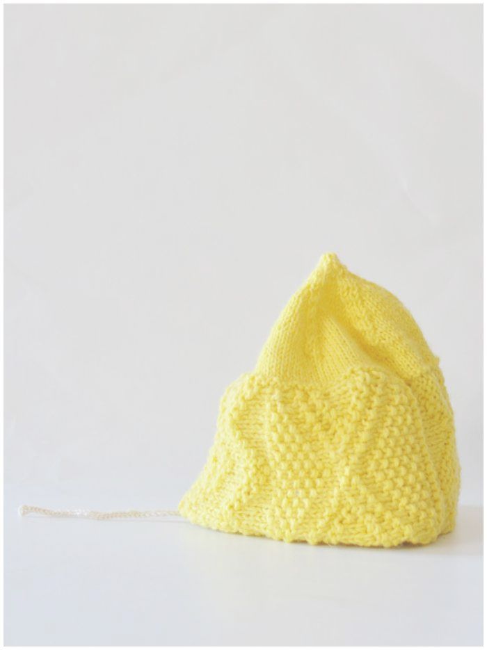 ニット帽とおかえりマウス